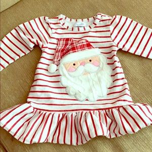 Mud Pie Infant Santa dress
